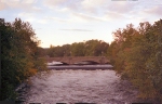 The Blackstone River at Flood Stage